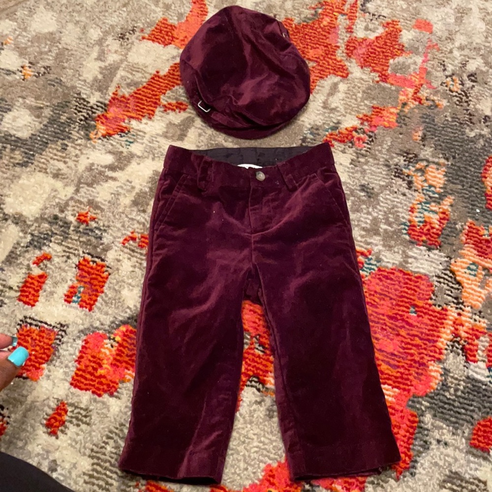 Velvet Cap and Pants